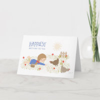 Chicken Birthday Farmhouse Animal Nostalgia