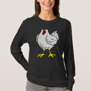 Chicken Body Costume Animal Thanksgiving Halloween T-Shirt