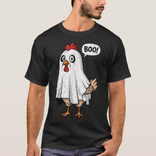 Chicken Boo Halloween Costume Men Women T-Shirt