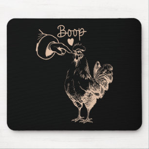 Chicken Boop Christmas Farm Animal Xmas Chicken Pa Mouse Mat