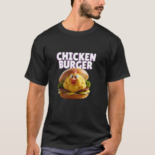 Chicken Burgers Finger Licking Chickens T-Shirt