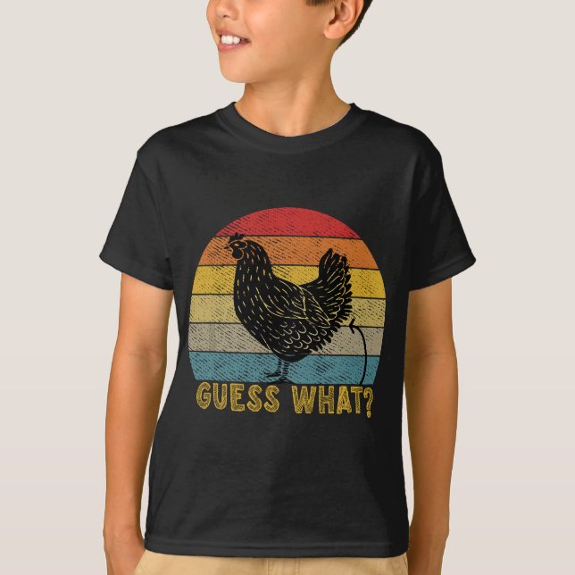Chicken Butt! Farm Chicken Butt T-Shirt (Front)