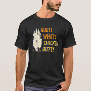 Chicken Butt Guess What Animal Cute Chickens T-Shirt