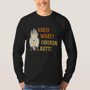Chicken Butt Guess What Animal Cute Chickens T-Shirt