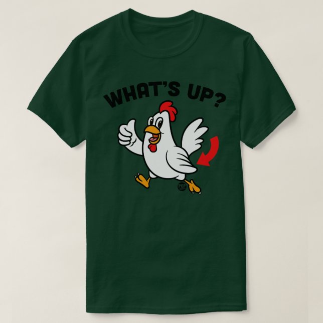 CHICKEN BUTT T-Shirt (Design Front)