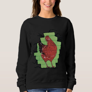 Chicken by Sally O Neill Active  Sweatshirt