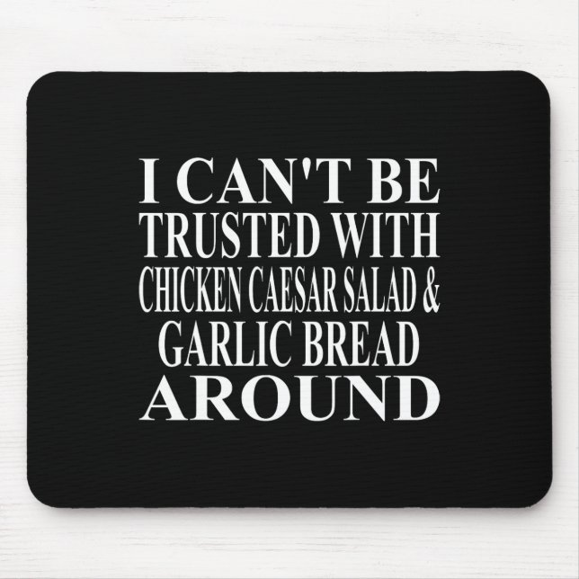 Chicken Caesar Salad Apparel Amazing Funny Bread D Mouse Mat (Front)