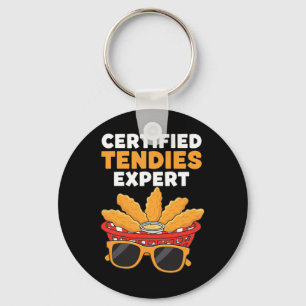 Chicken Certified Tendies Expert, Tendie-lovin' Pr Key Ring