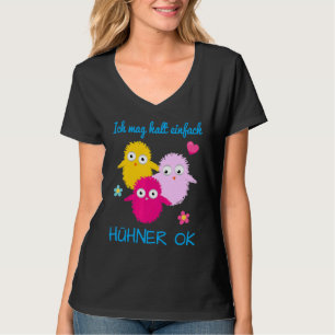 Chicken Chick Saying Farmer Farm Farm Farm T-Shirt