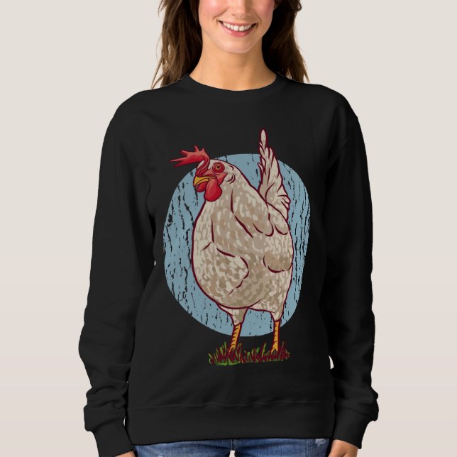 Chicken Chickens hen   Sweatshirt (Front)