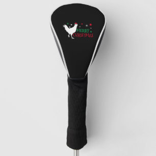 Chicken Christmas  Golf Head Cover