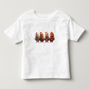 Chicken Christmas Toddler T-Shirt