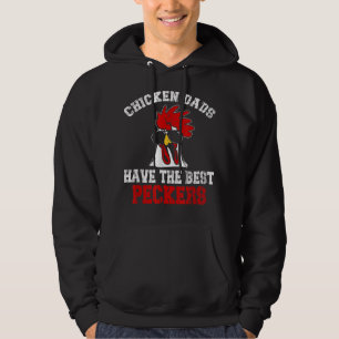 Chicken Christmas Tree Lights Funny Ugly Christmas Hoodie