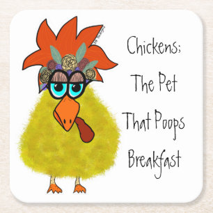 Chicken coaster