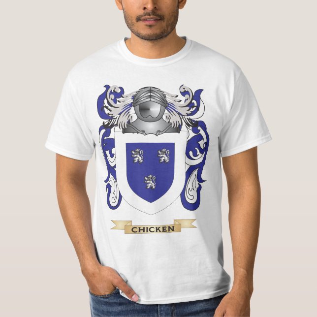 Chicken Coat of Arms T-Shirt (Front)