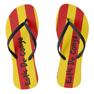 Chicken Conya Estic Flip Flops