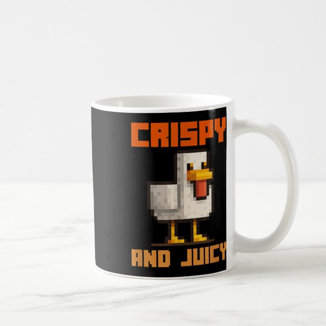 Chicken Cooked In Lava  Coffee Mug (Right)