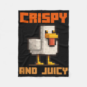 Chicken Cooked In Lava Fleece Blanket