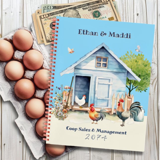 Chicken Coop Manager Kids Business Notebook (Creator Uploaded)