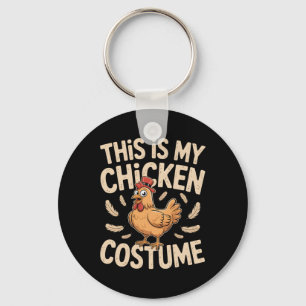Chicken Costume _2 Key Ring
