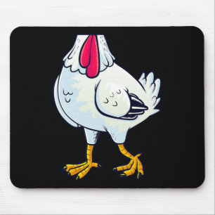 Chicken Costume Body Funny Farm Animal Farming Hal Mouse Mat