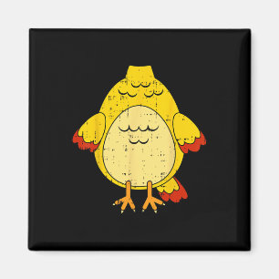 Chicken Costume Cute Easy Animal Halloween Gift Magnet