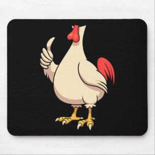 Chicken Costume For Halloween Rooster Animal Cospl Mouse Mat
