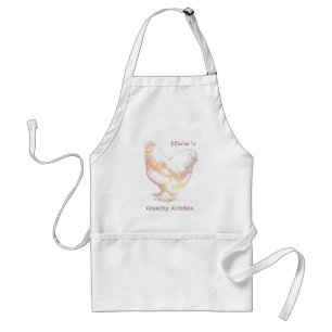 Chicken Country Kitchen Personal Apron