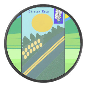 Chicken Coup  Hockey Puck