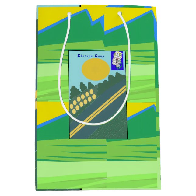 Chicken Coup Medium Gift Bag (Front)
