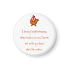 Chicken Crossing Motives Magnet