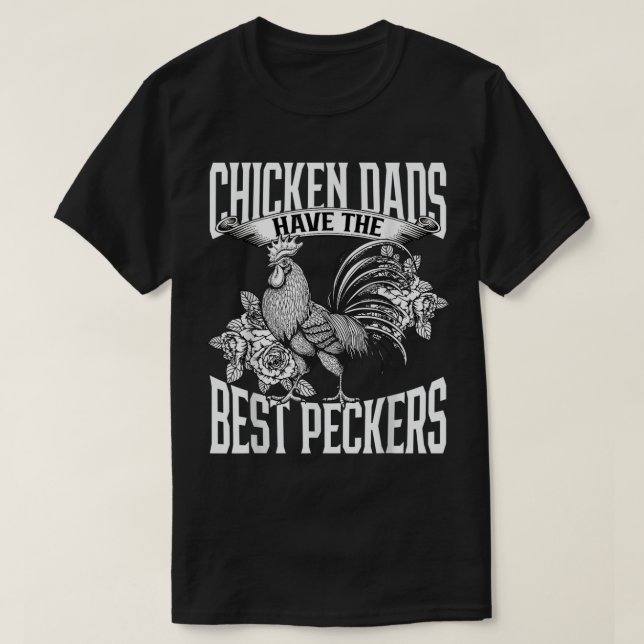 Chicken Dad like a regular Dad Cooler  T-Shirt (Design Front)