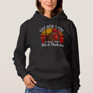 Chicken Dad Like A Regular Dad Farmer Poultry Fath Hoodie