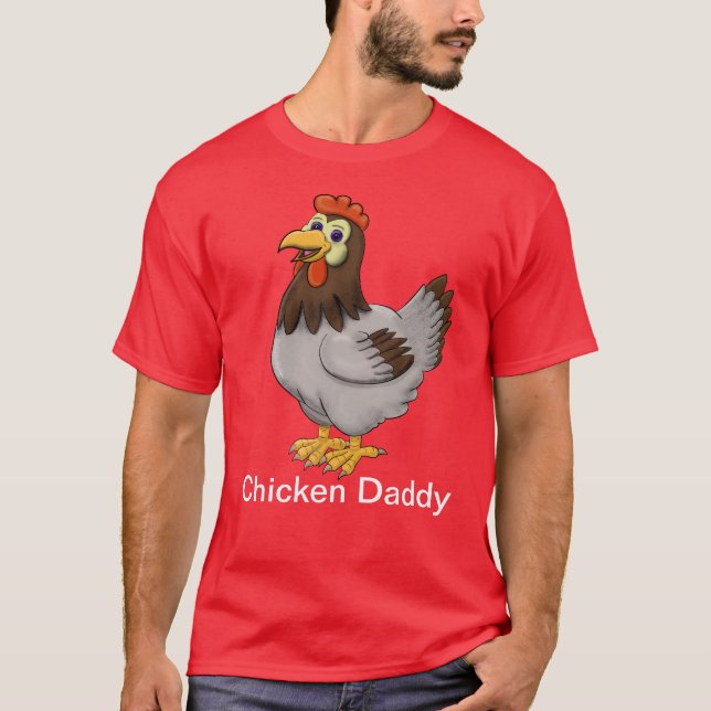 Chicken Dad T Shirt (Front)