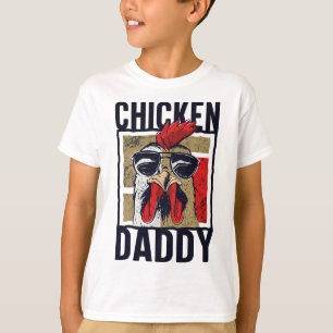 Chicken Daddy - A Fun Design For Every Rooster In T-Shirt