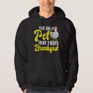 Chicken Dads Have The Best Peckers Love Chickens F Hoodie