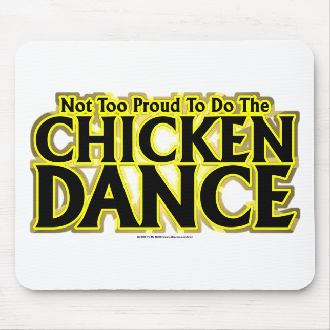 Chicken Dance Mouse Mat (Front)