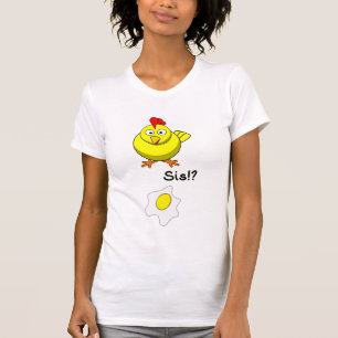 Chicken Discovers Fried Egg T-Shirt