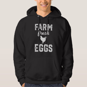 Chicken Egg Farmer Farming Hoodie