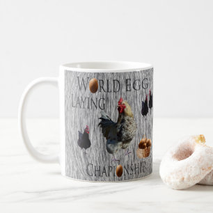Chicken Egg Laying Championship, Coffee Mug
