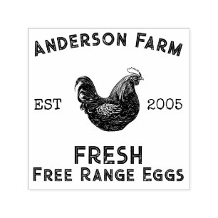Chicken Eggs Self-inking Stamp