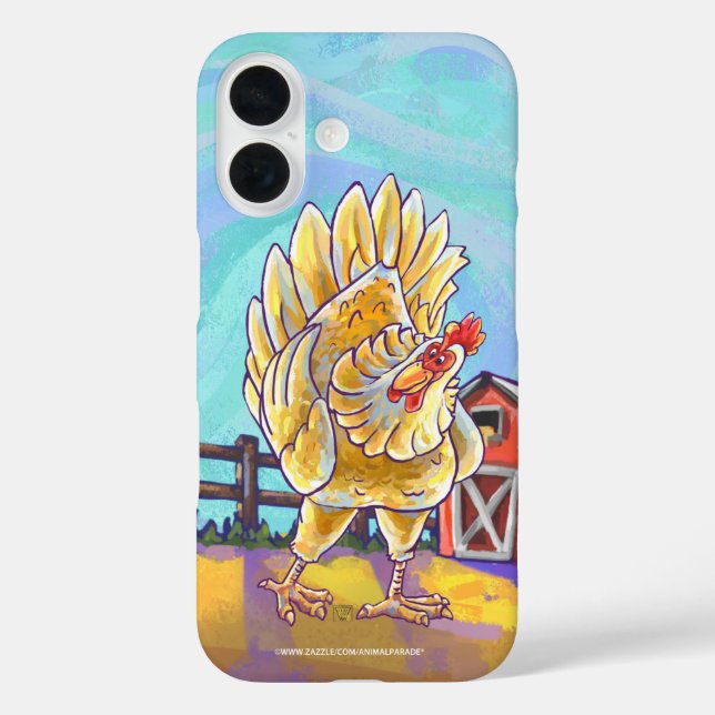 Chicken Electronics Case-Mate iPhone Case (Back)