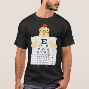 Chicken Eye Chart T-Shirt