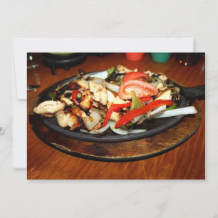 Chicken Fajitas Invitation