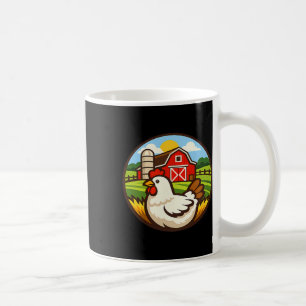 Chicken Farm Design Chicken Holder Rn Country Life Coffee Mug