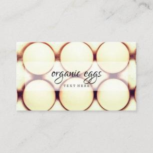 Chicken farm eggs Branding Business Card