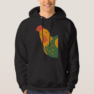 chicken farm farmer hoodie