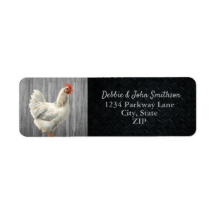 Chicken Farm Free Range Hobby Farm Return Address