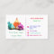 Chicken Farm Funny Rooster Business Card Example