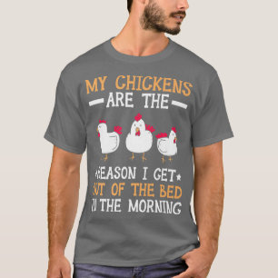 Chicken Farmer Chicken Whisper Farm Animal Poultry T-Shirt